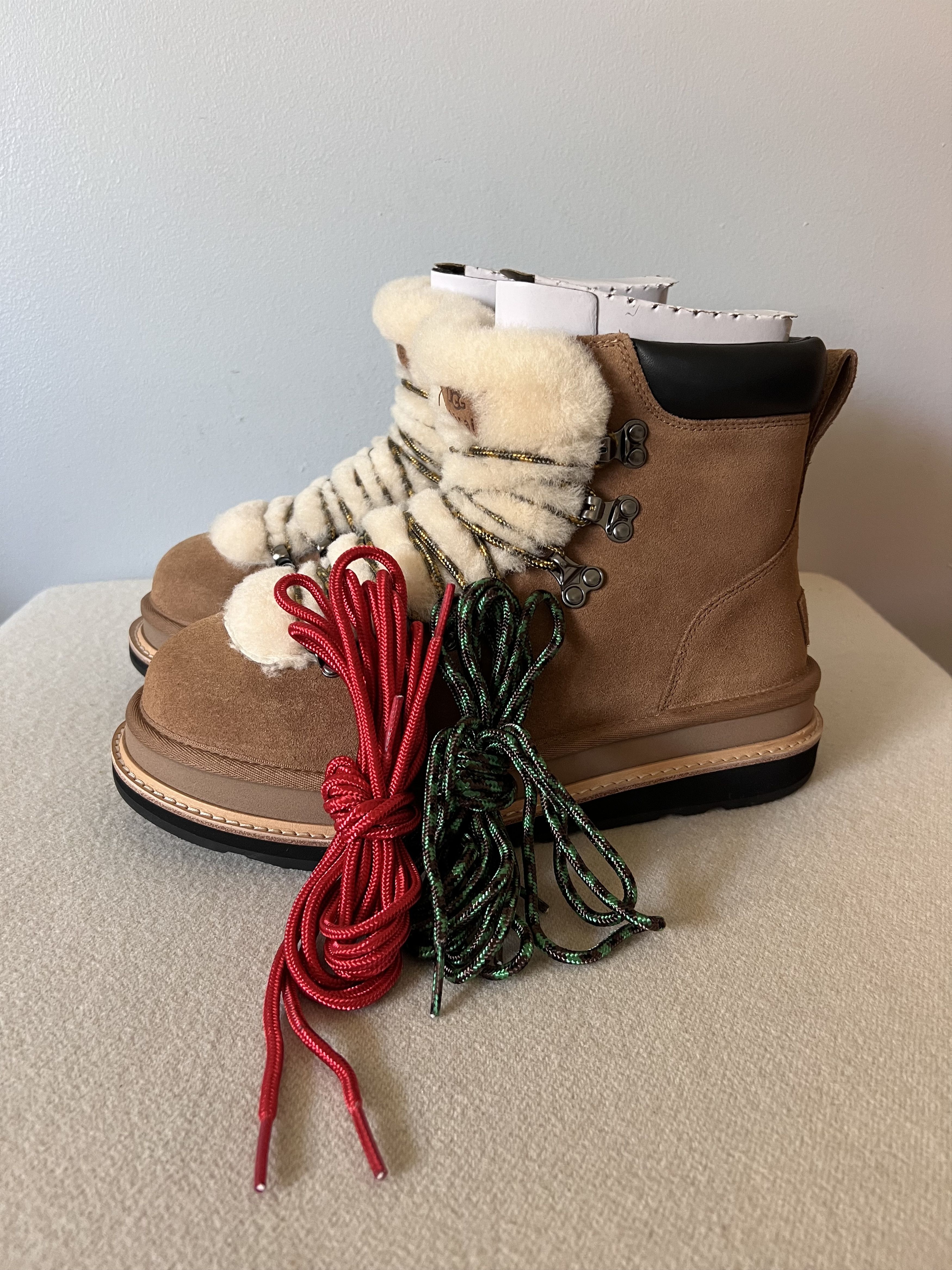 Sacai × Ugg Sacai UGG Hiker Boots in Chestnut Brown Size US 9 / EU 42 - 7 Thumbnail