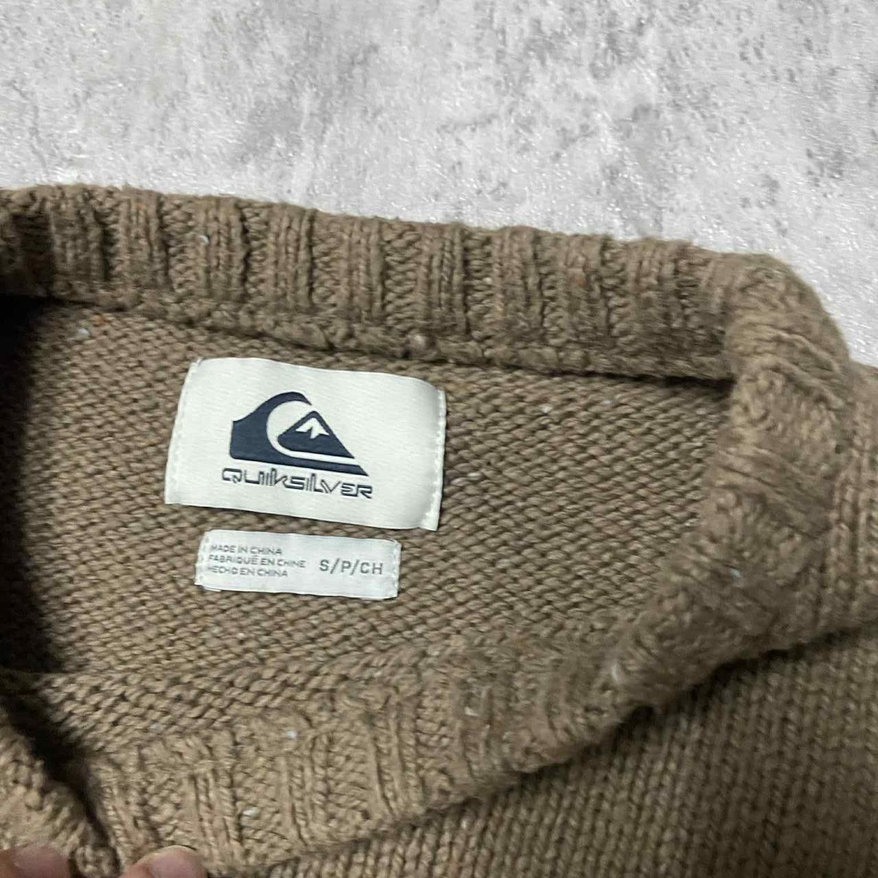 Quiksilver Quicksilver brown sweater sweater Size US S / EU 44-46 / 1 - 4 Thumbnail