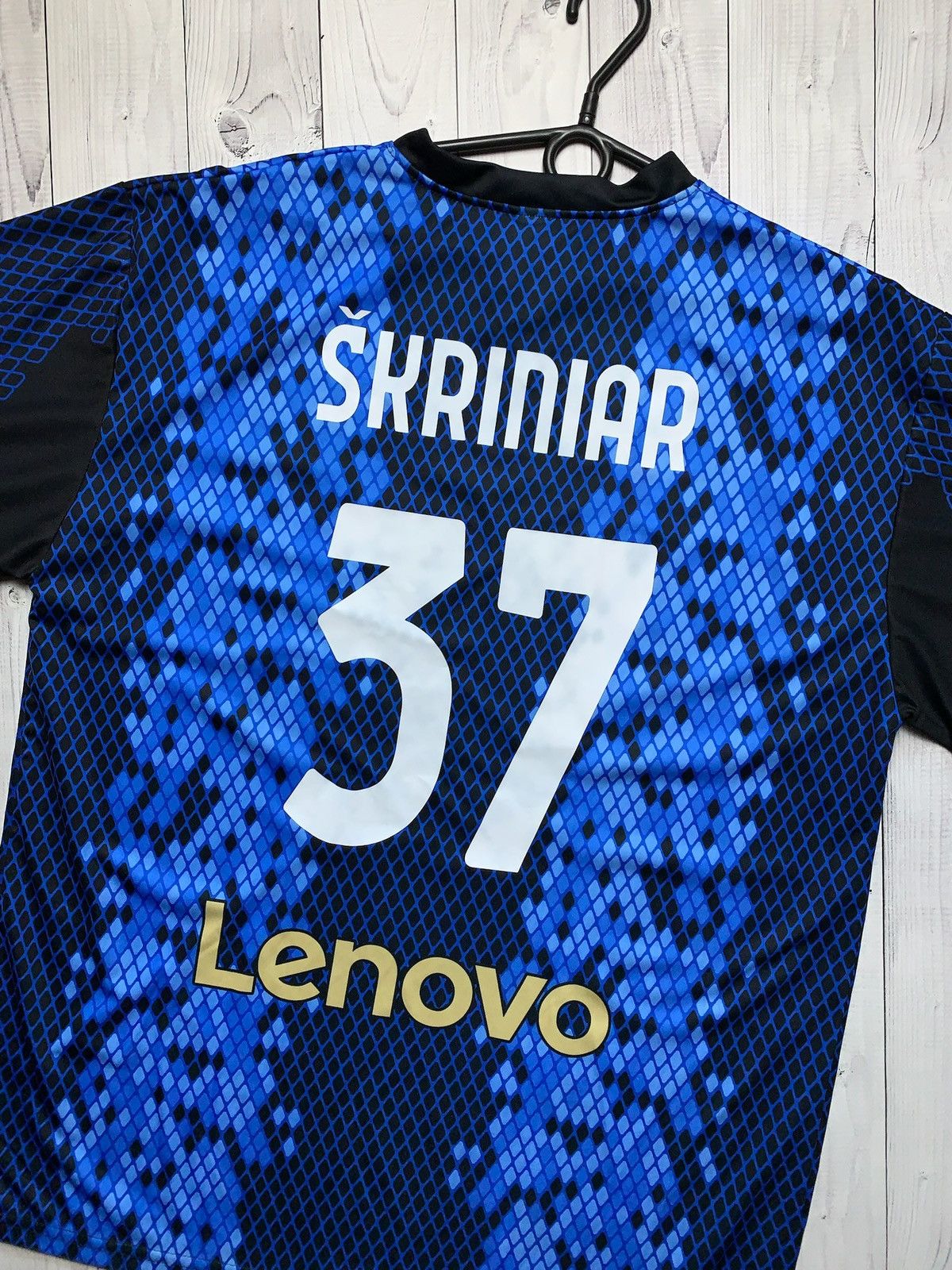 Vintage Inter Milan soccer jersey size XL 37 Skriniar rare official Size US XL / EU 56 / 4 - 6 Thumbnail