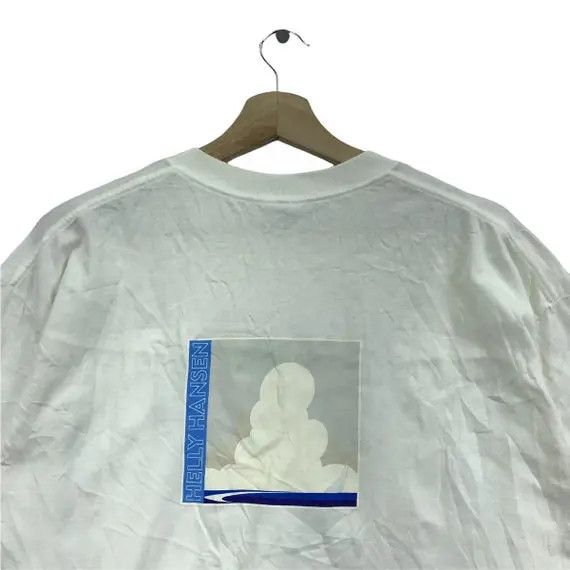 Helly Hansen Vtg 90’ HELLEY HANSEN SAILING Gear Painting Tee Shirt Size US L / EU 52-54 / 3 - 7 Thumbnail