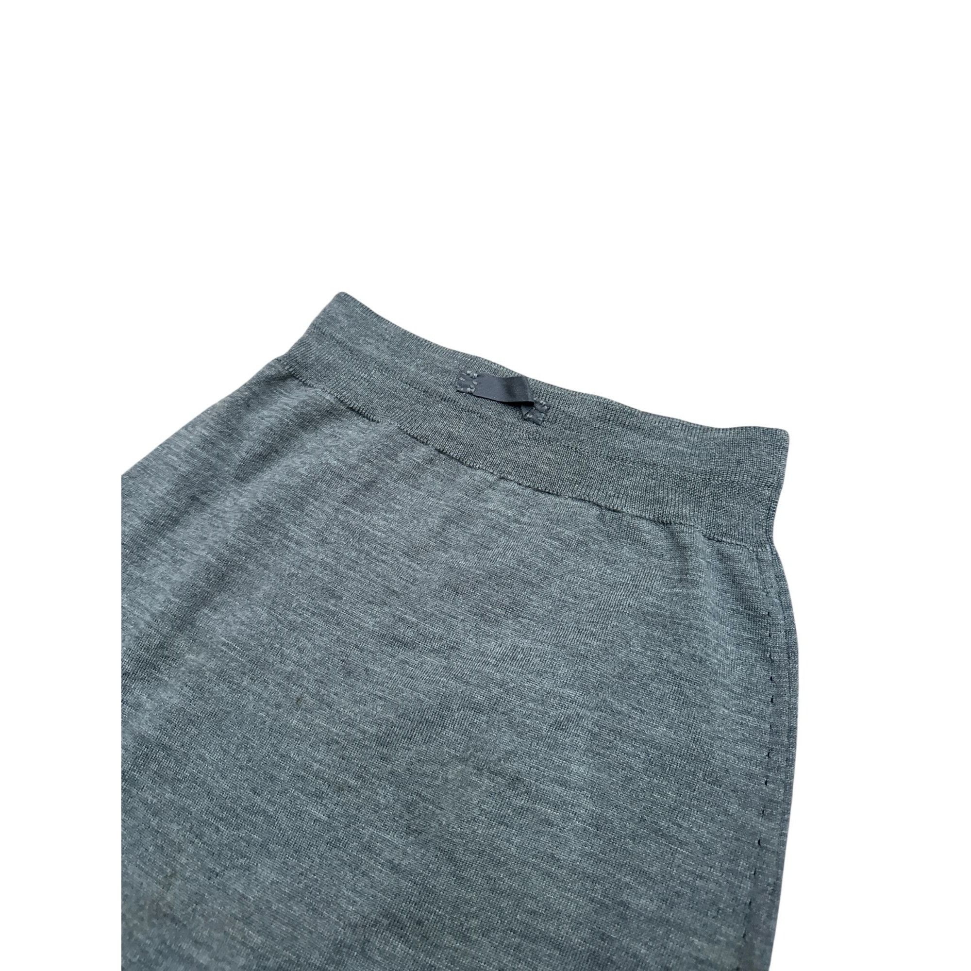 Maison Margiela FW 1996 Grey Pure Wool Maxi Skirt Size 30" / US 8 / IT 44 - 3 Thumbnail