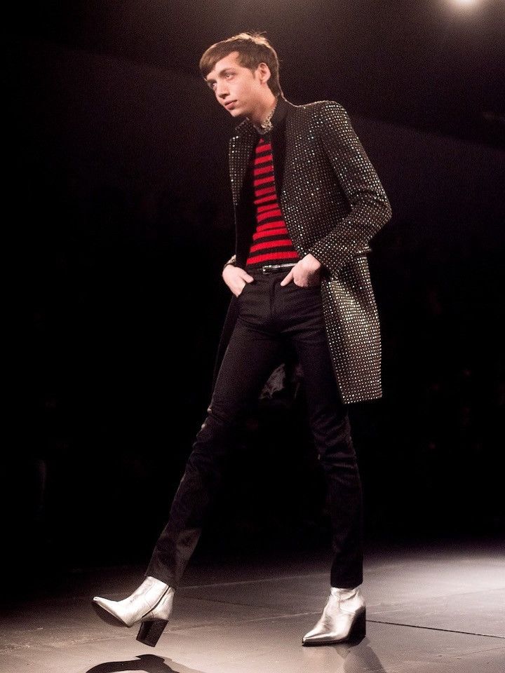 Saint Laurent Paris Saint Laurent 15FW Double Zip Stripe Knit Size US M / EU 48-50 / 2 - 2 Thumbnail