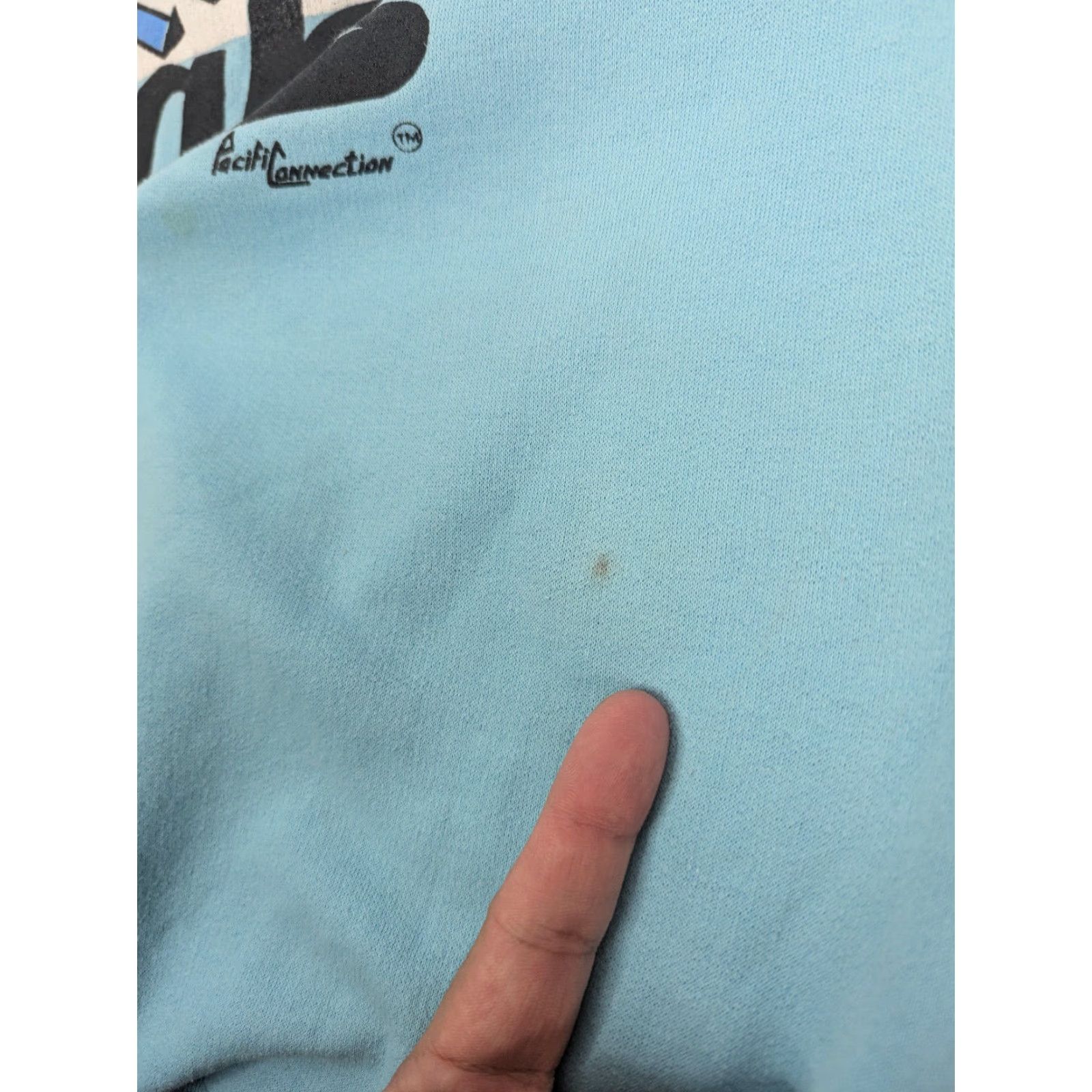 TEE JAYS VINTAGE Tee Jays Sweatshirt Shirt Unisex Adults XL Blue Pullover 80s Ski Animals Made in USA Size US XL / EU 56 / 4 - 4 Thumbnail