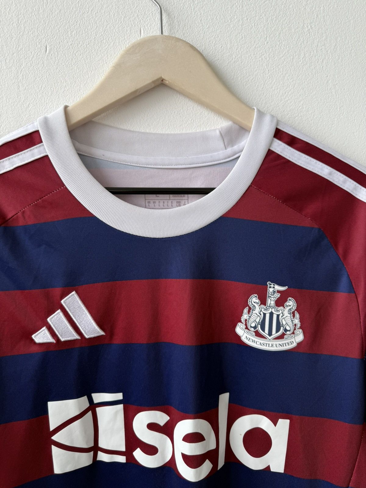 Adidas Adidas Newcastle United 2024/2025 Away Bruno G. jersey Size US L / EU 52-54 / 3 - 7 Thumbnail