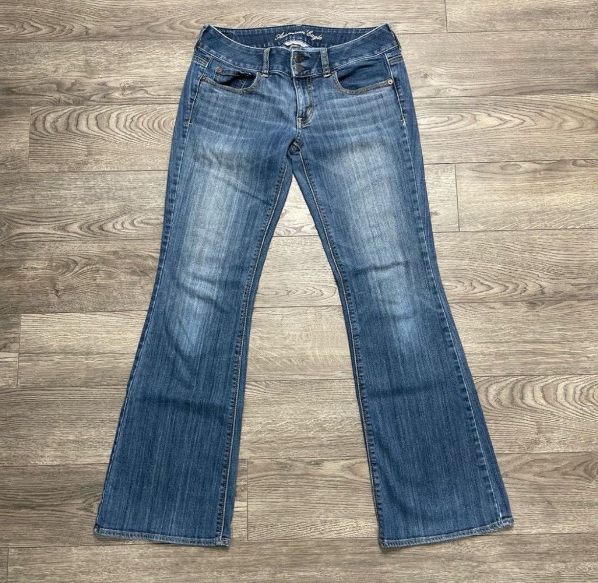 Vintage Y2K boot cut low rise jeans Size 25" / US 0 / IT 36 - 1 Thumbnail