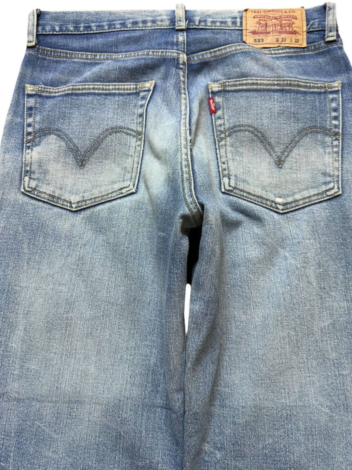 Levi's Vintage Clothing Vintage Levi’s 533 Faded Grunge Distressed Denim Size US 30 / EU 46 - 4 Thumbnail