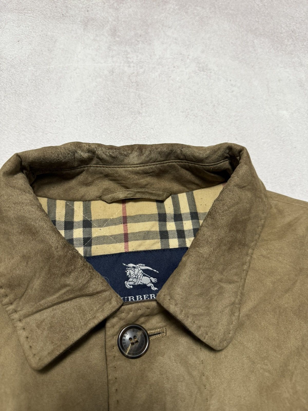 Burberry × Vintage Vintage Burberry Coat Jacket Amaretta Mens 48 Size Size US L / EU 52-54 / 3 - 7 Thumbnail