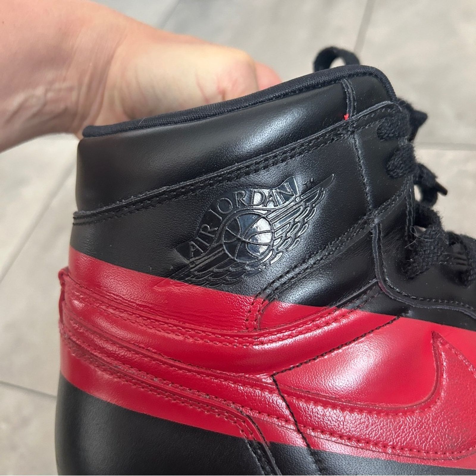 Nike Nike Air Jordan 1 retro high OG defiant couture red black 13 Size US 13 / EU 46 - 11 Thumbnail