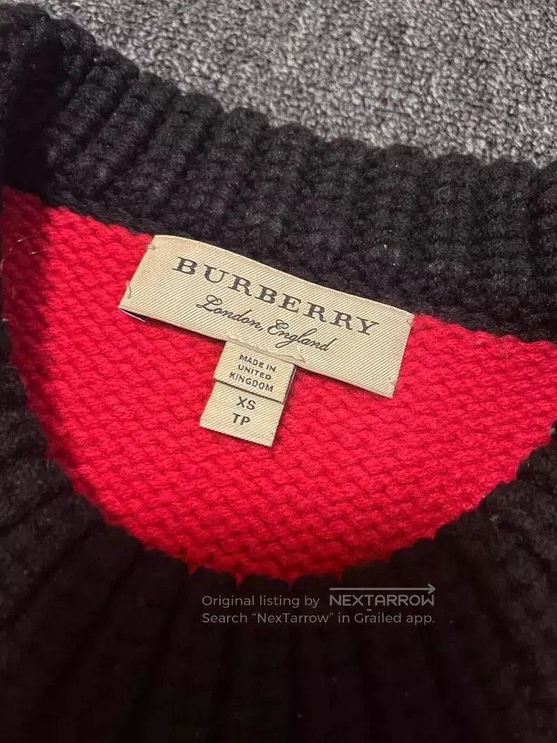 Burberry Burberry Plaid Wool Cashmere Sweater. Size US XS / EU 42 / 0 - 2 Thumbnail