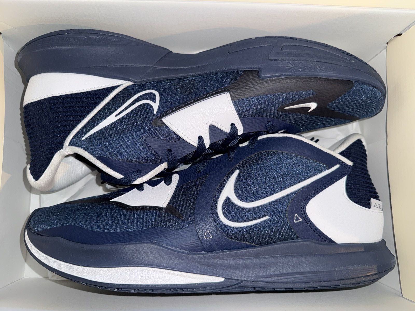 Nike Nike Kyrie 5 TB Promo (players only) Midnight Navy, NEW!! Size US 14 / EU 47 - 6 Thumbnail
