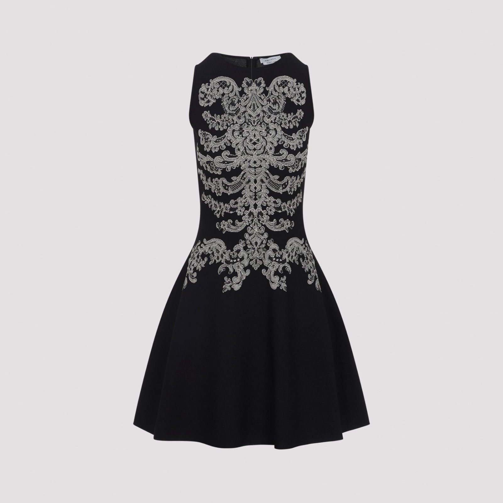 Etro Alexander Mcqueen Black Viscose Mini Dress New & Authentic Size S / US 4 / IT 40 - 3 Thumbnail