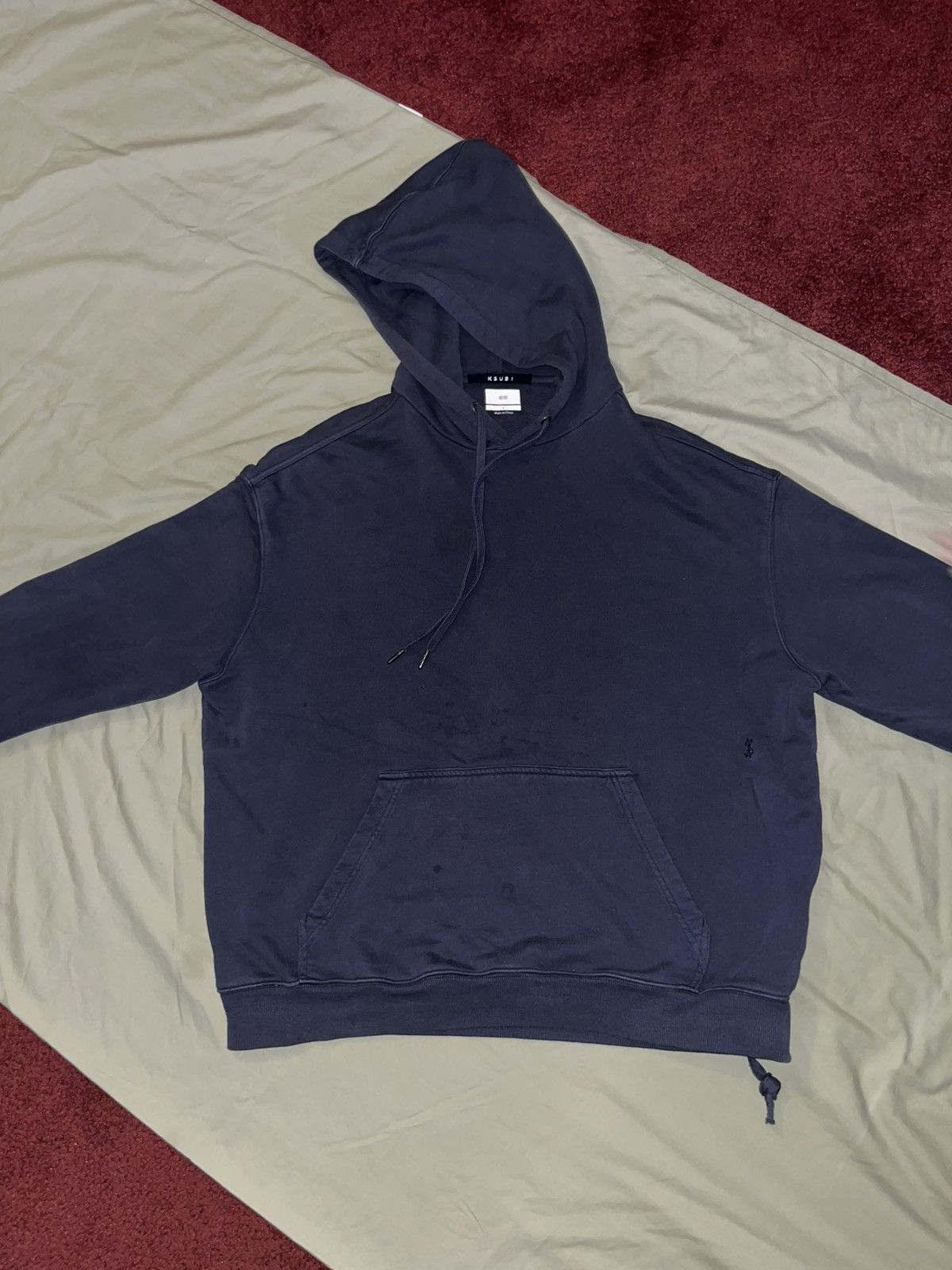 Ksubi Ksubi 4 x 4 Biggie Hoodie Navy Size US L / EU 52-54 / 3 - 1 Thumbnail