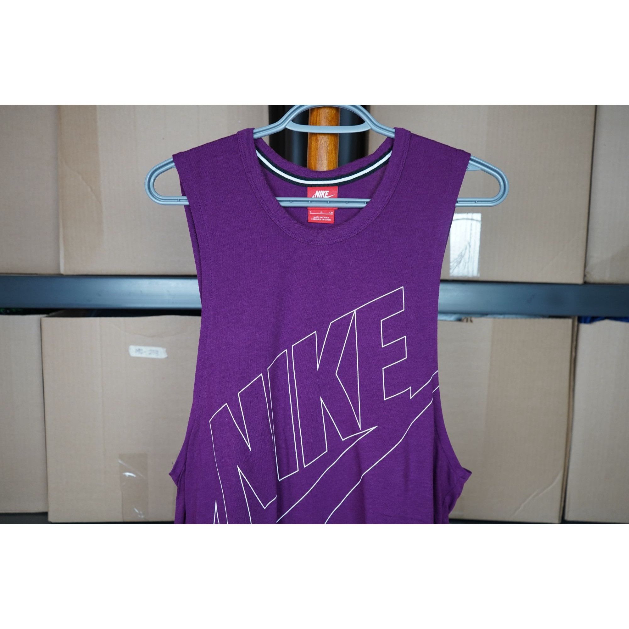 Nike Nike Sleeveless Maroon S #395 Size S / US 4 / IT 40 - 3 Thumbnail