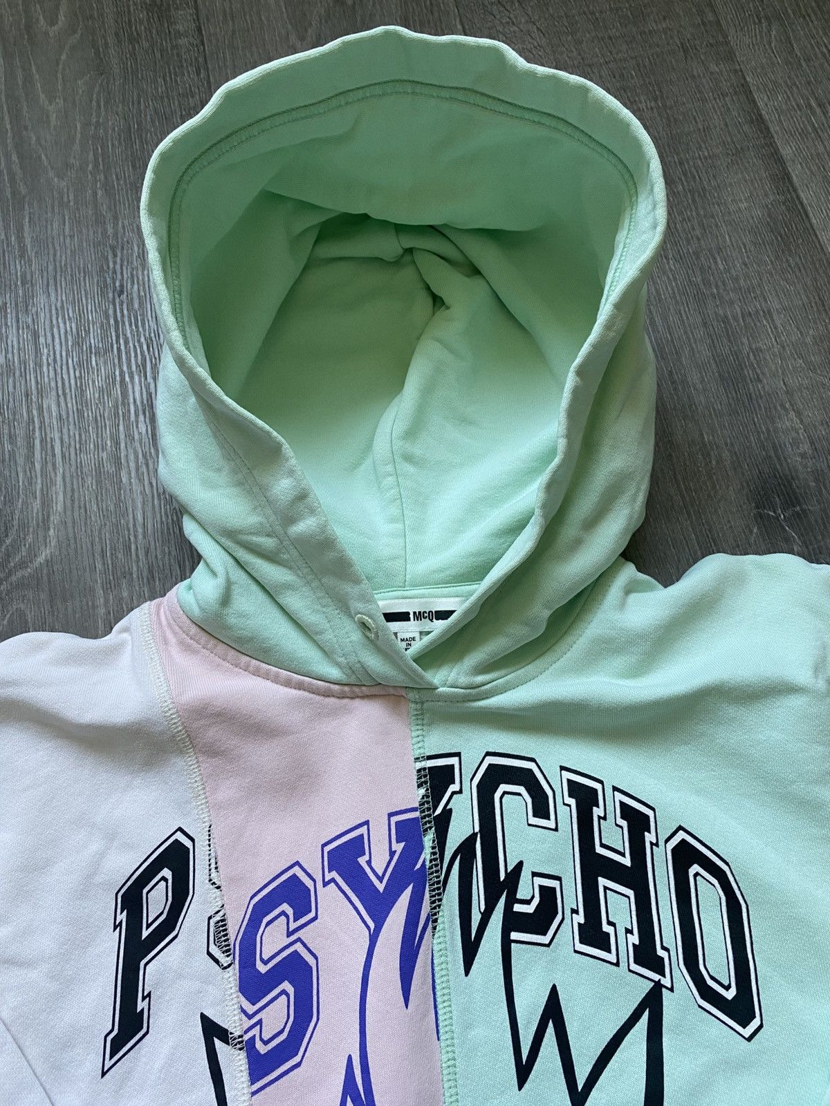 McQ Alexander McQueen McQueen McQ Psycho Billy Distresed Monster Cut-up Sweatshirt Size US XS / EU 42 / 0 - 16 Thumbnail