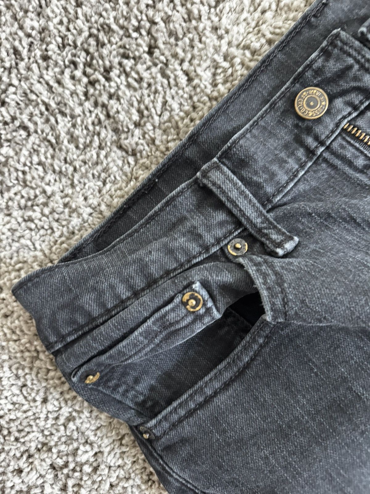 Levi's × Levi's Vintage Clothing Levi's 501 Black Faded Jeans W33 L30 Size US 33 - 4 Thumbnail
