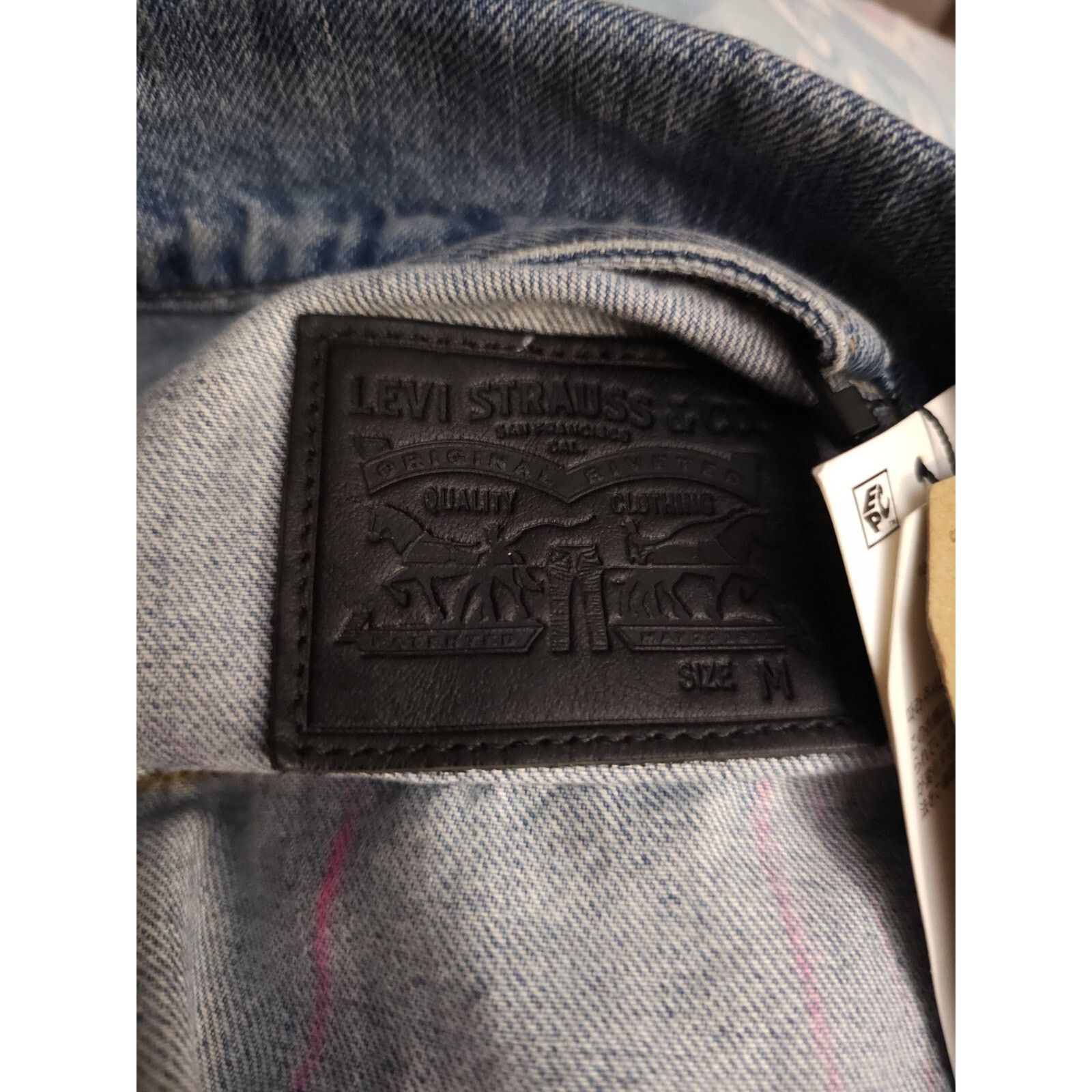 Levi's Levi Strauss Signature Men's 90s Baggy Trucker Denim Size M Size US M / EU 48-50 / 2 - 10 Thumbnail