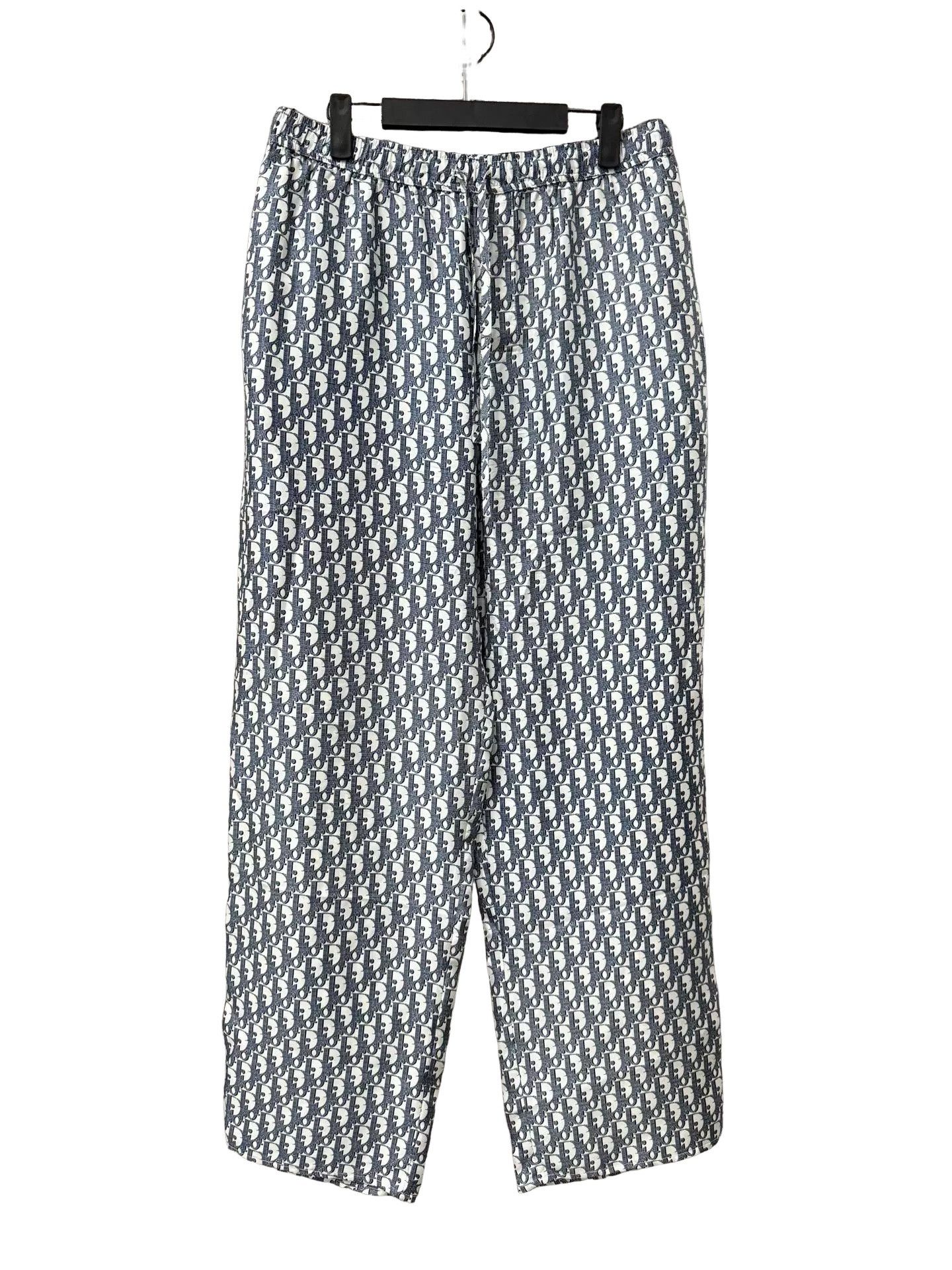 Dior Dior Oblique Silk Pants Size 48 Size US 32 / EU 48 - 1 Thumbnail