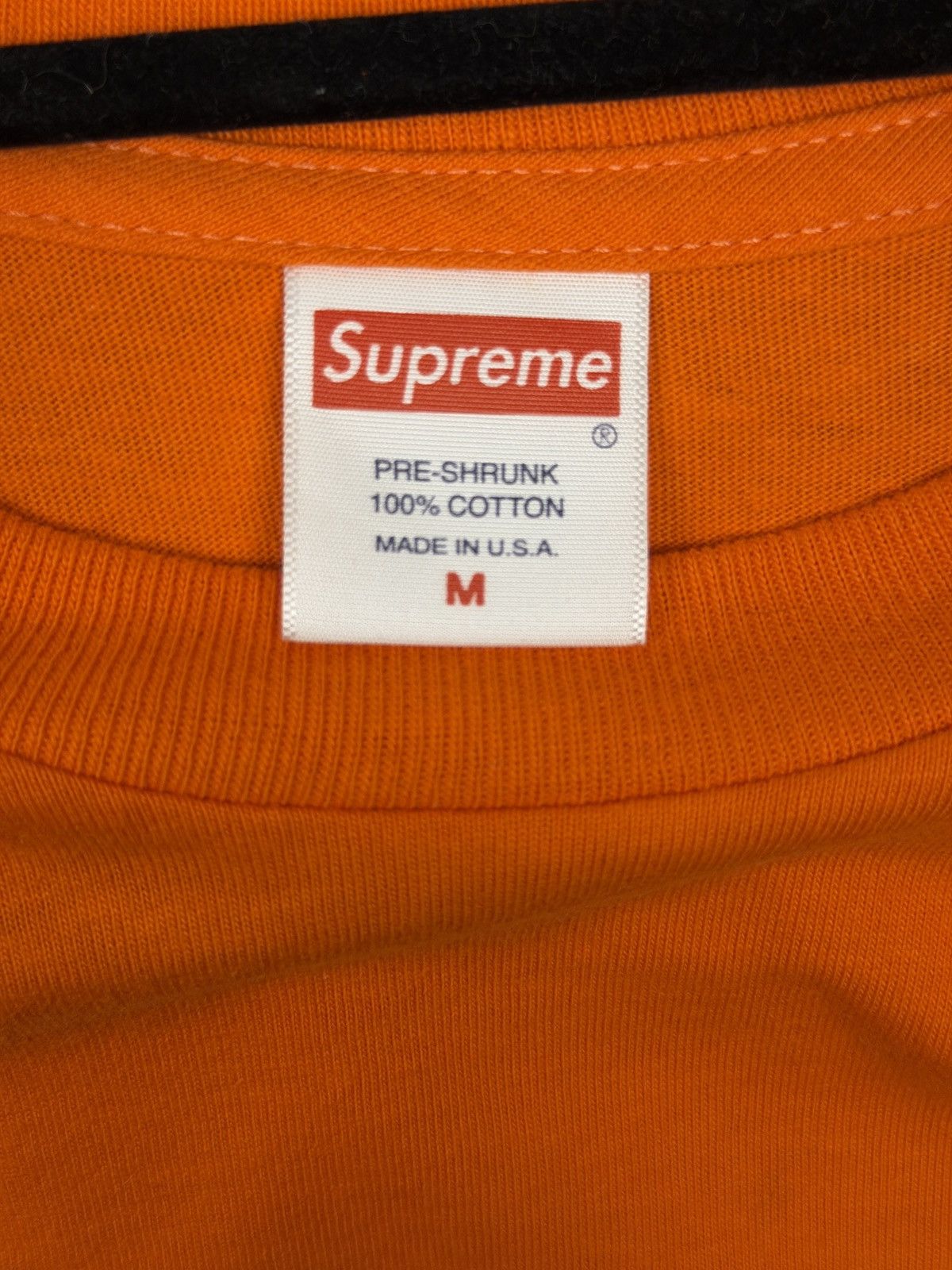 Supreme Supreme FW20 Box Logo Longsleeve Orange Size US M / EU 48-50 / 2 - 4 Thumbnail