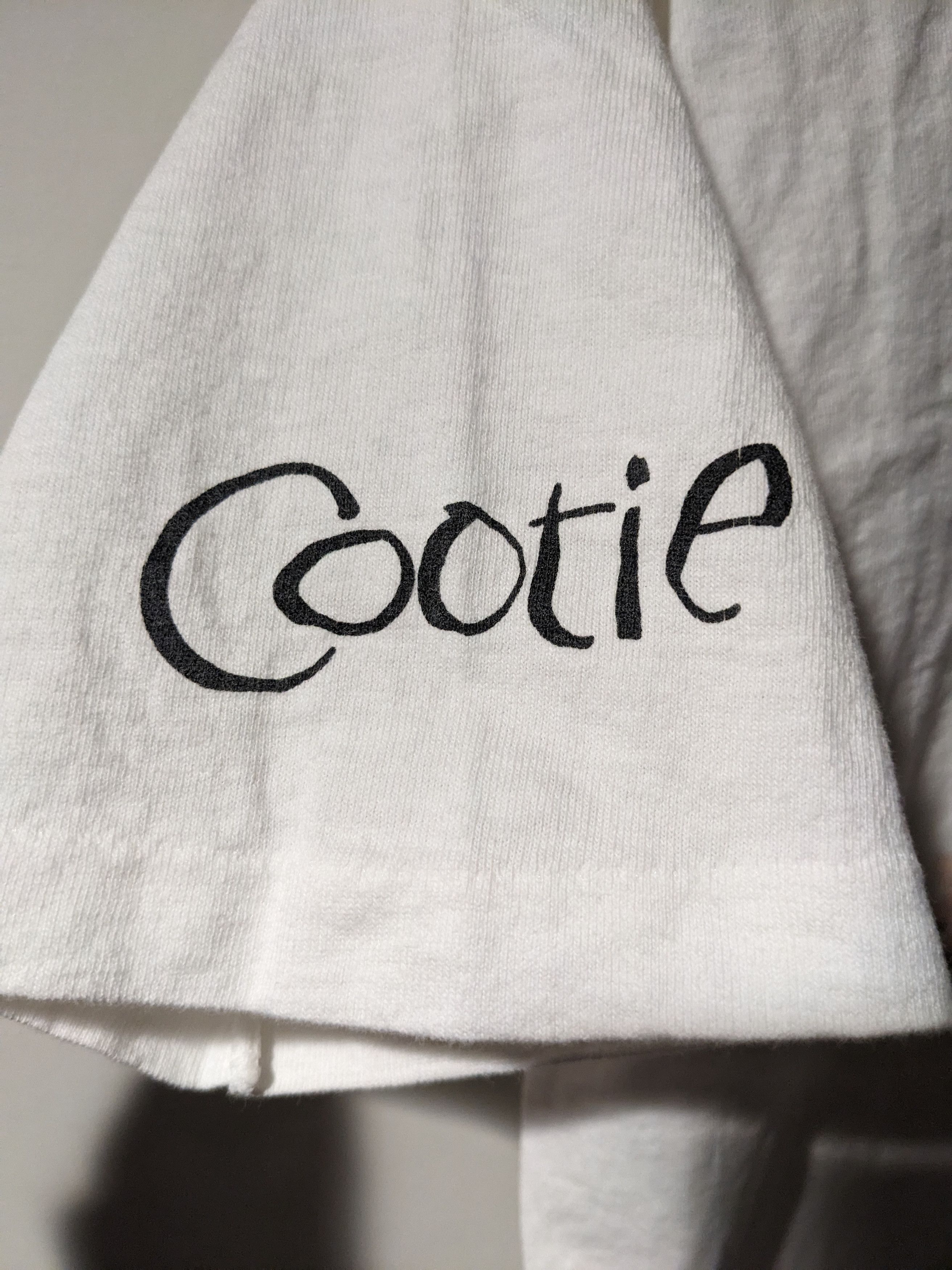 Fruit Of The Loom × Vintage Vintage 1995 Cootie Board Game Promo White Large T-Shirt Size US L / EU 52-54 / 3 - 4 Thumbnail