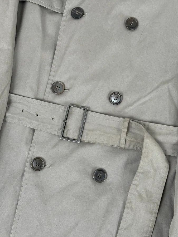 Dior 2010s Dior Beige Classy Double-Breasted Trench Coat by Kris Van Assche Size US L / EU 52-54 / 3 - 9 Thumbnail