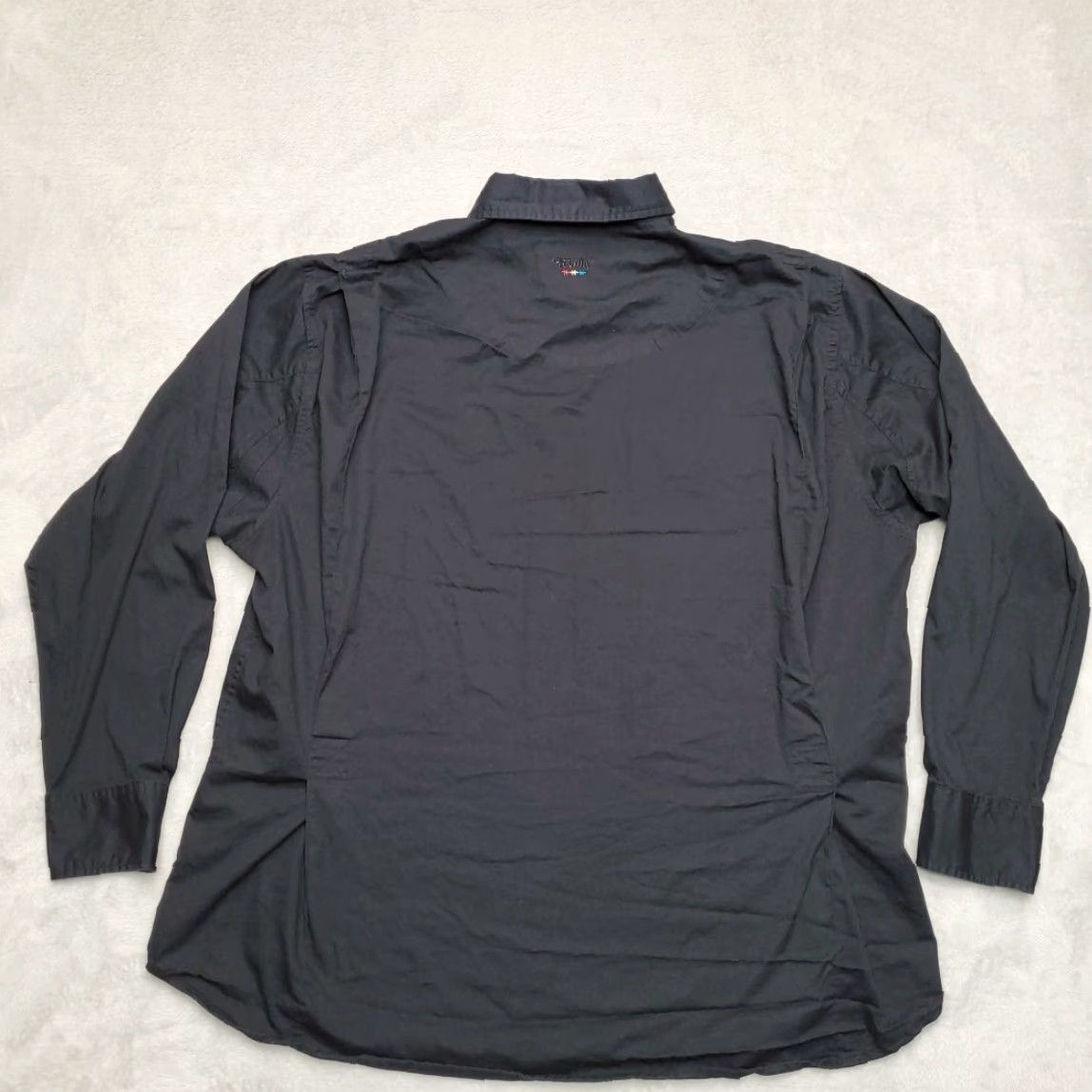 Walls VINTAGE Walls Ranch Wear Shirt Mens XL Black Long Sleeve Button Western Work Wear Cowboy Size US XL / EU 56 / 4 - 4 Thumbnail