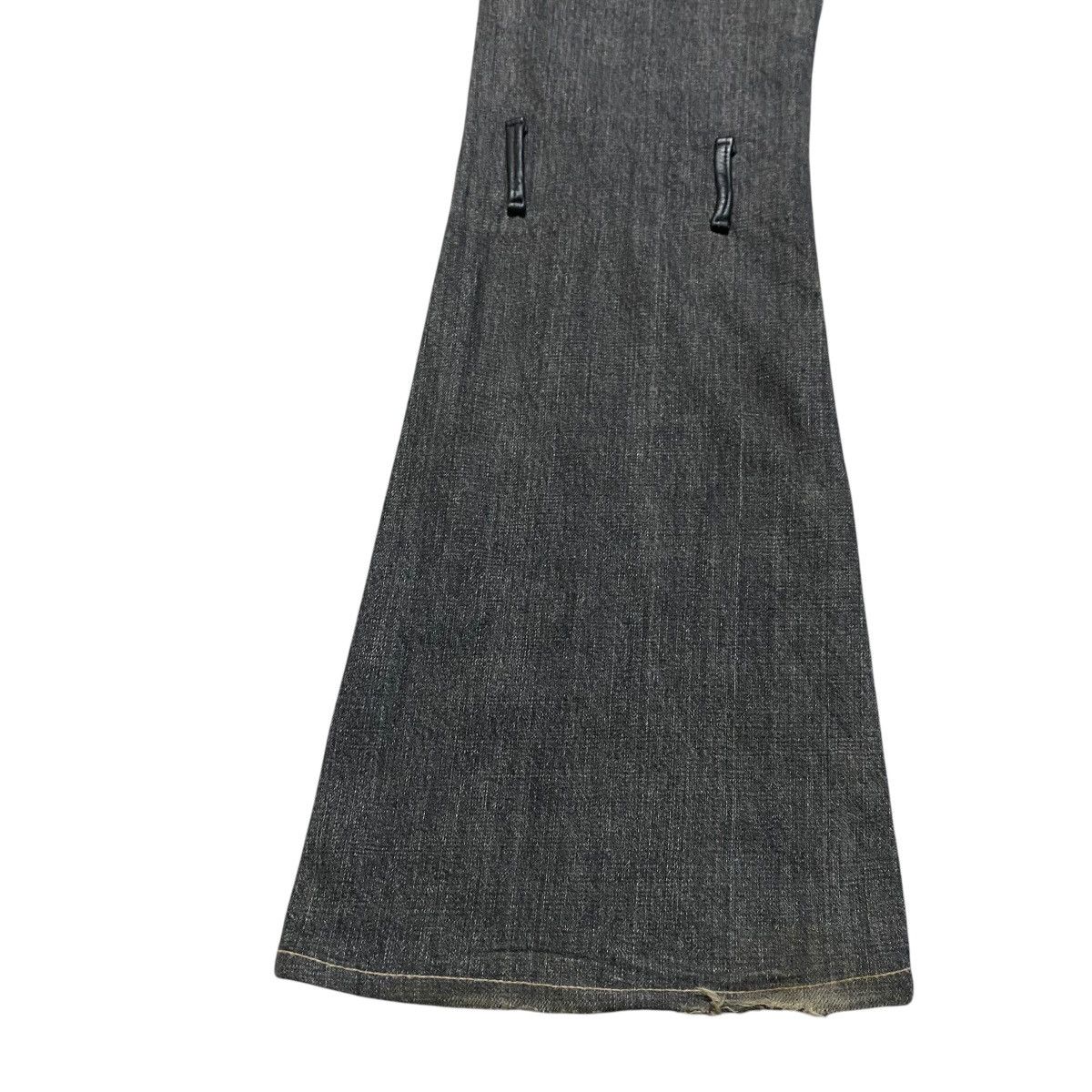 Edwin Vintage Edwin 800sx Black Denim Super Flare Jeans Size US 32 / EU 48 - 14 Thumbnail