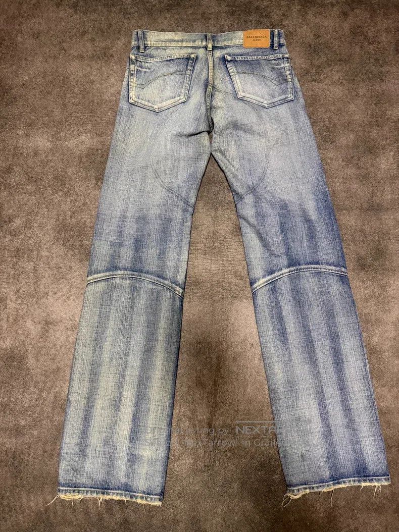 Balenciaga Balenciaga size S Low-Rise Straight-Leg Jeans Size US 27 - 2 Thumbnail