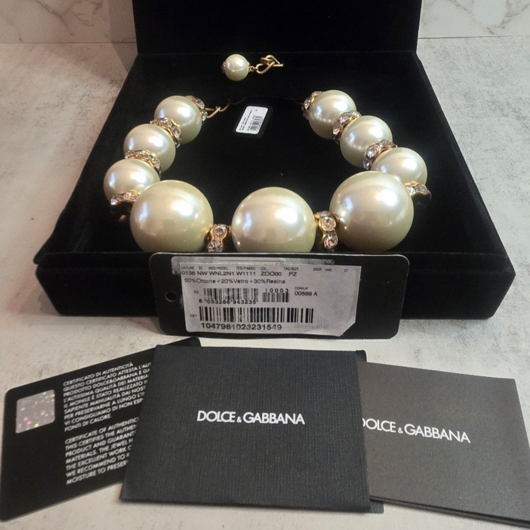 Dolce & Gabbana Dolce&Gabbana Choker Necklace Size ONE SIZE - 4 Thumbnail