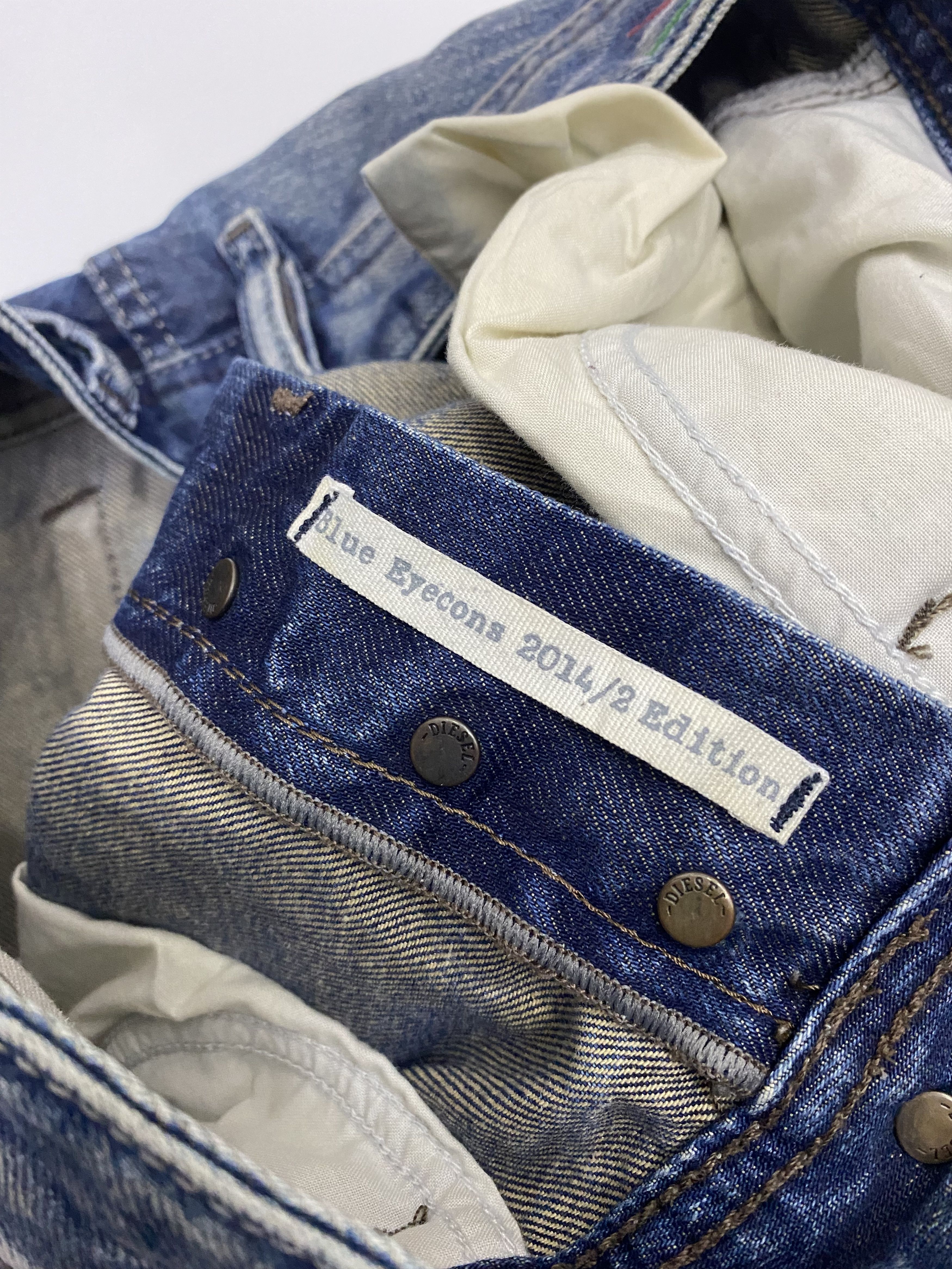 Diesel 🔥DIESEL RUSTY DISTRESS DENIM UNDERCOVER STYLE Size US 29 - 8 Thumbnail