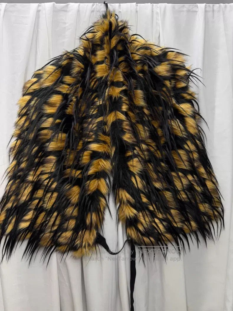 Dries Van Noten DRIES VAN NOTEN Stained Furry Vest Size US S / EU 44-46 / 1 - 6 Thumbnail