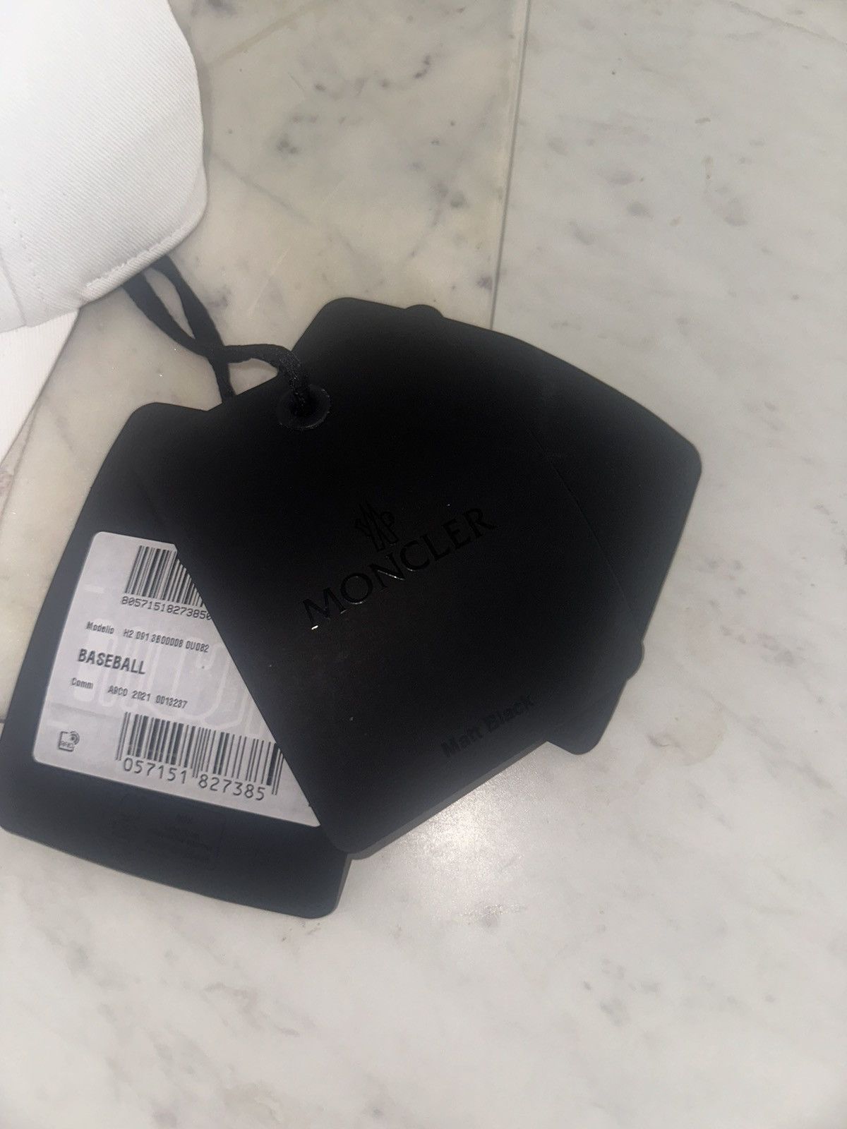 Moncler Moncler white hat Size ONE SIZE - 2 Thumbnail