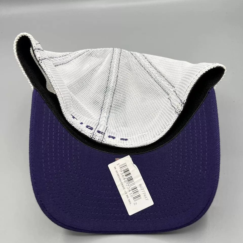 New Era LSU Tigers Trucker Hat Men M-L Stretch Fitted Cap New Size ONE SIZE - 5 Thumbnail