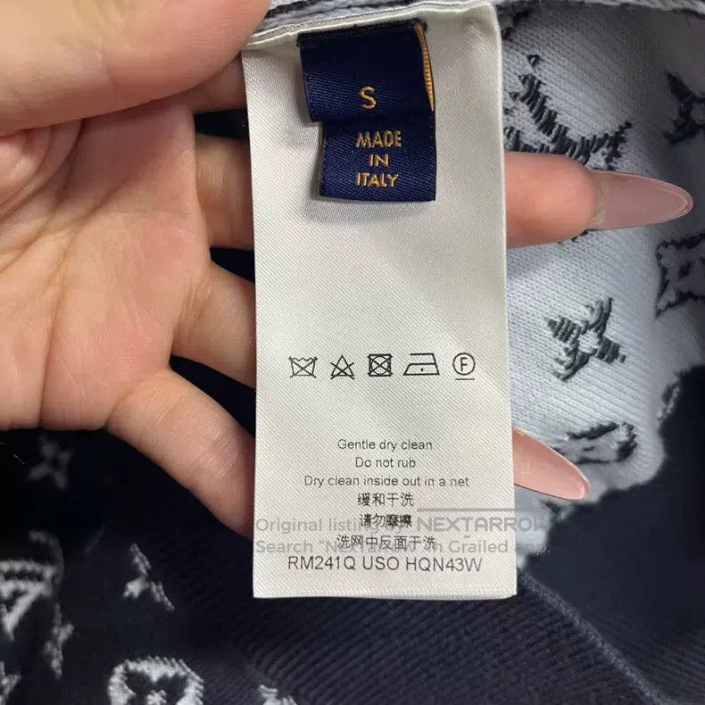 Louis Vuitton Louis Vuitton Grey monogrammed logo printed hooded long sl Size US S / EU 44-46 / 1 - 3 Thumbnail
