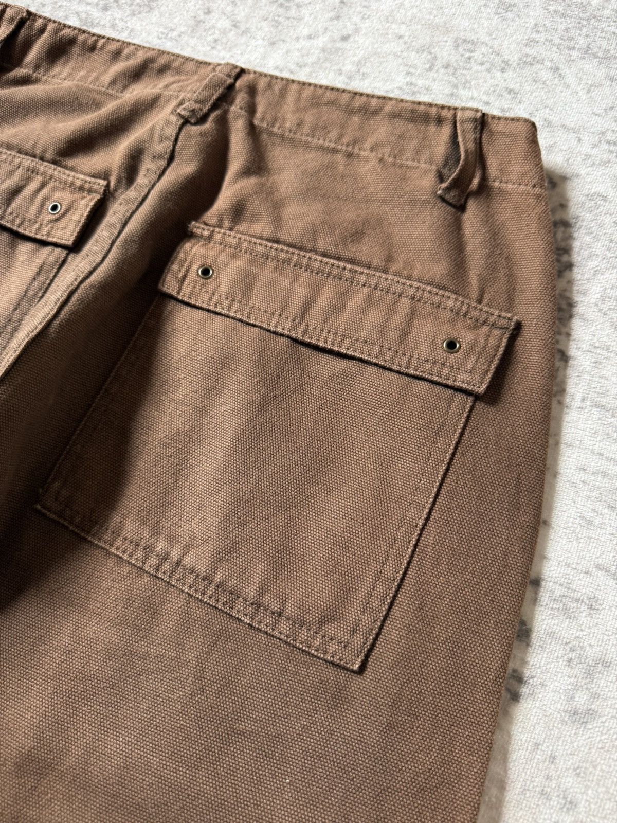 Japanese Brand Amore Puro Japan Deconstructed Heavy Cargo Baggy Pants Size US 29 - 18 Thumbnail