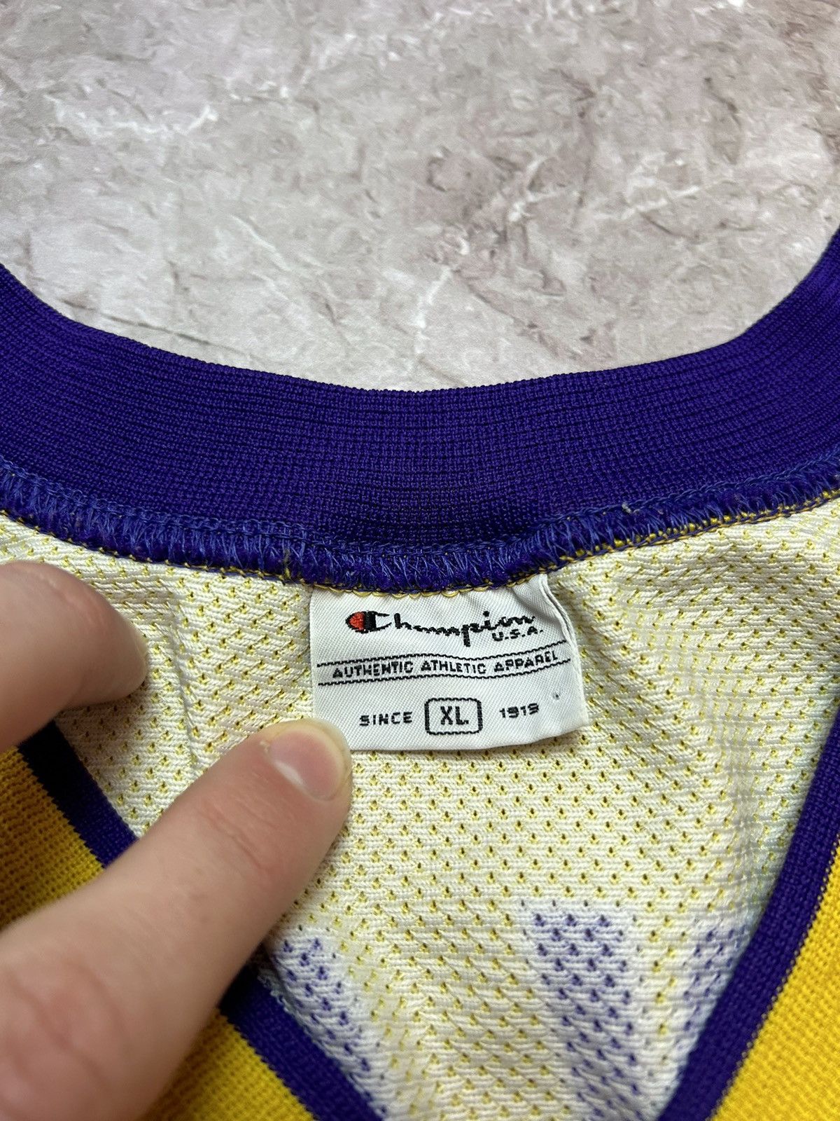 Champion × NBA × Vintage Kobe Bryant Lakers Champion NBA Basketball Jersey Size US XL / EU 56 / 4 - 5 Thumbnail