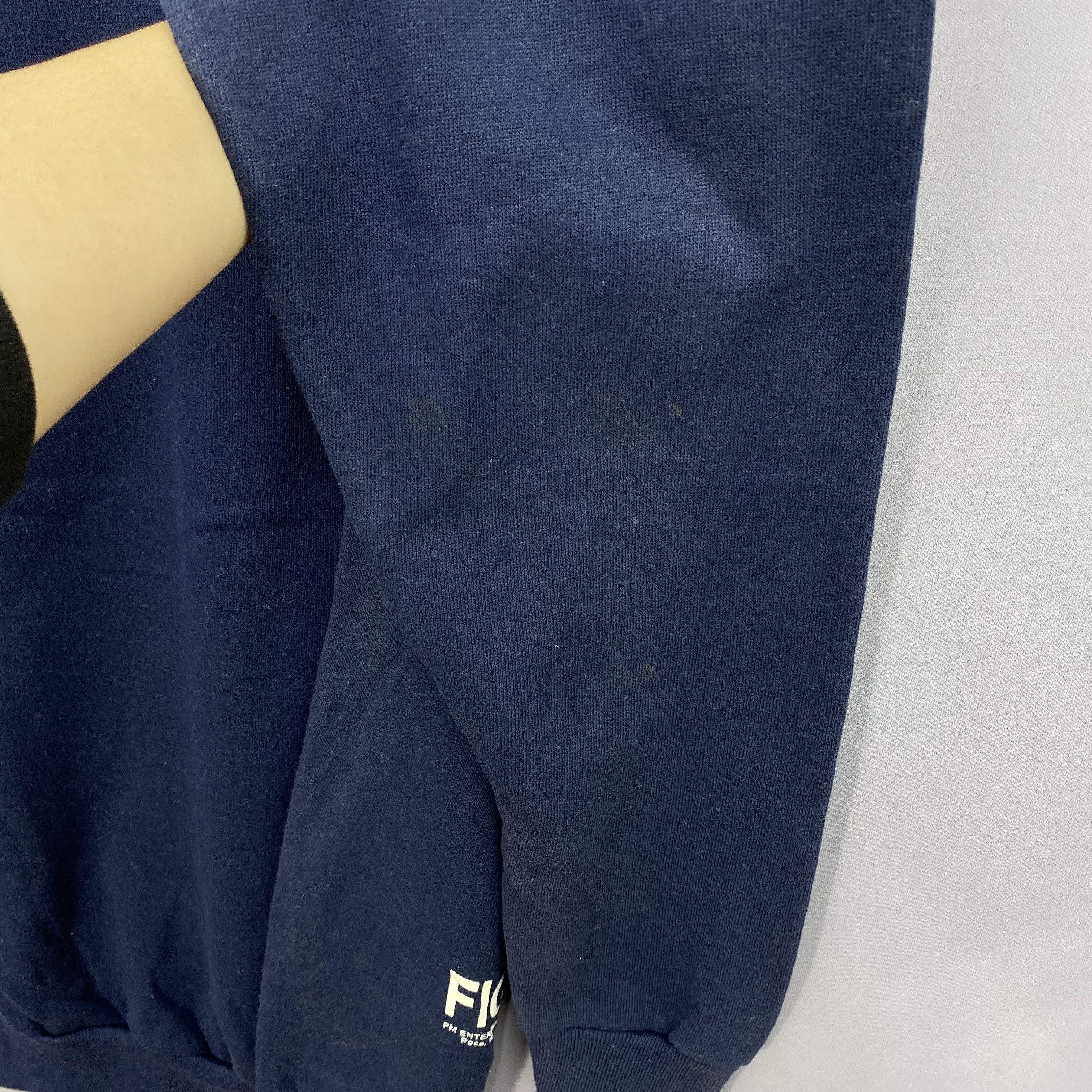 Vintage Vintage 90s NCAA Fighting Illini Sweatshirt Illinois USA Size US L / EU 52-54 / 3 - 16 Thumbnail
