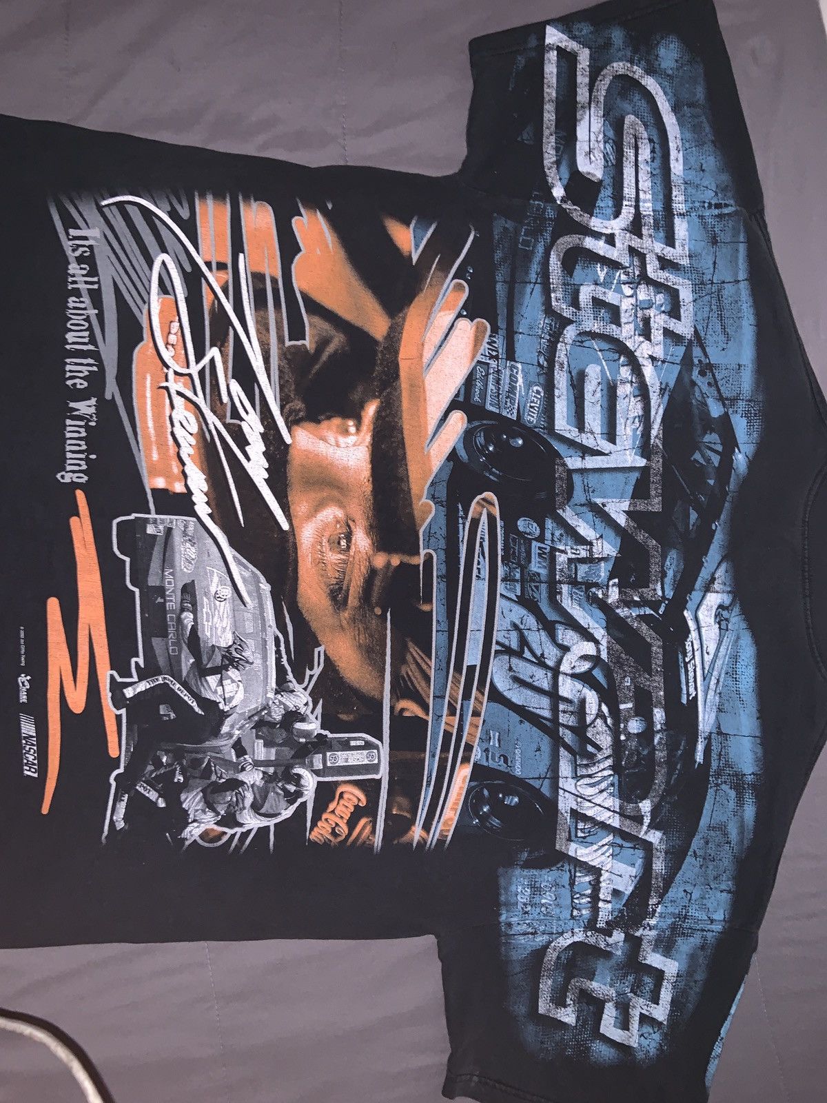 Chase Authentics Vintage 2003 AOP Tony Stewart NASCAR - Size L Size US L / EU 52-54 / 3 - 5 Thumbnail