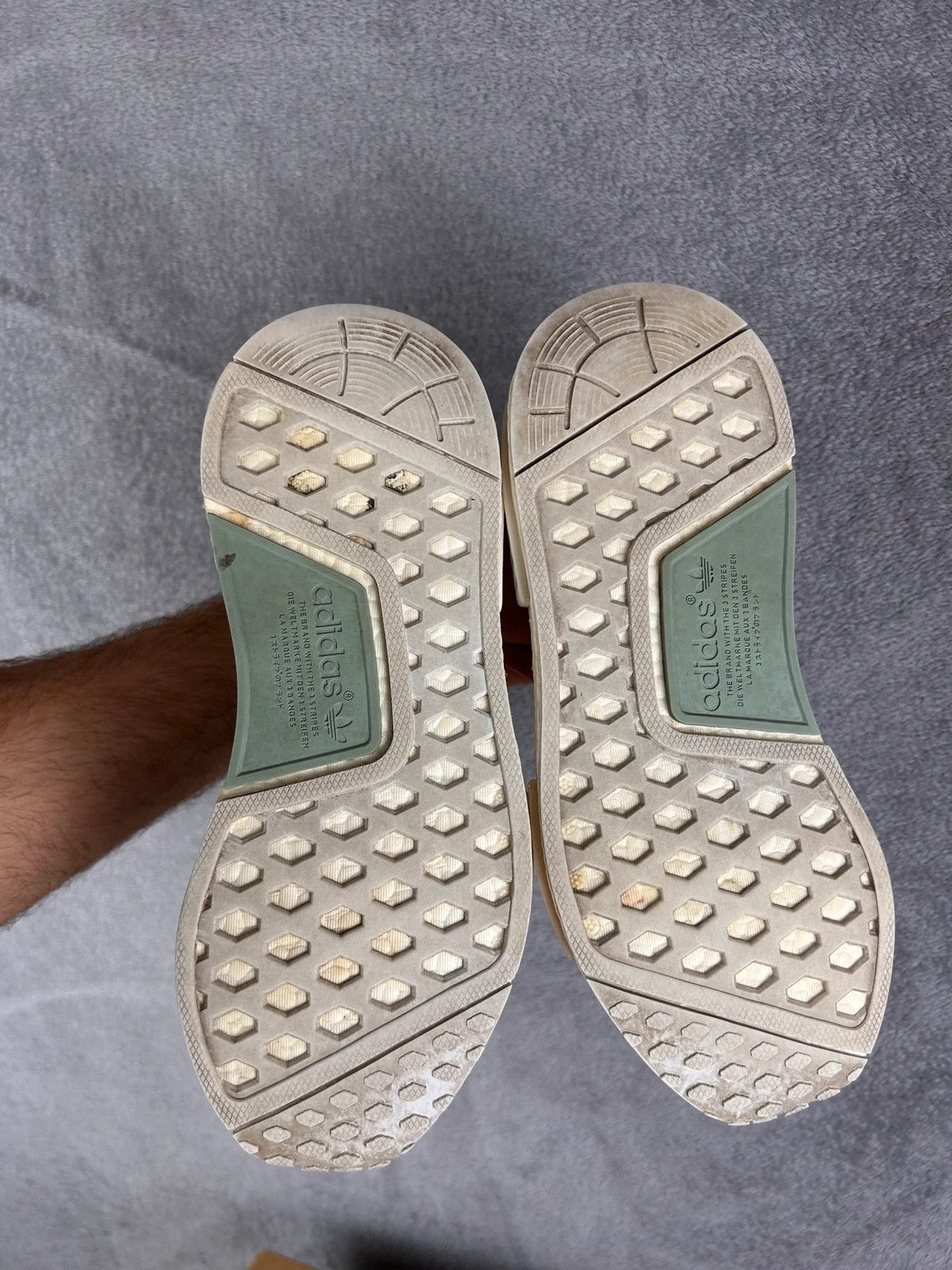 Adidas Adidas NMD R1 Boost white womens sneakers Size US 6 / IT 36 - 8 Thumbnail