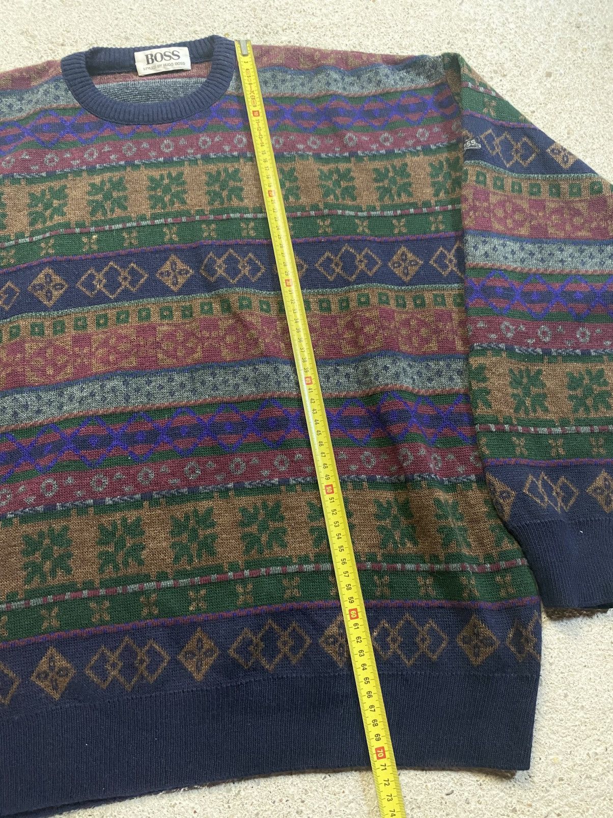 Hugo Boss Hugo boss vintage knitwear sweater italy grandpa retro Size US XL / EU 56 / 4 - 11 Thumbnail