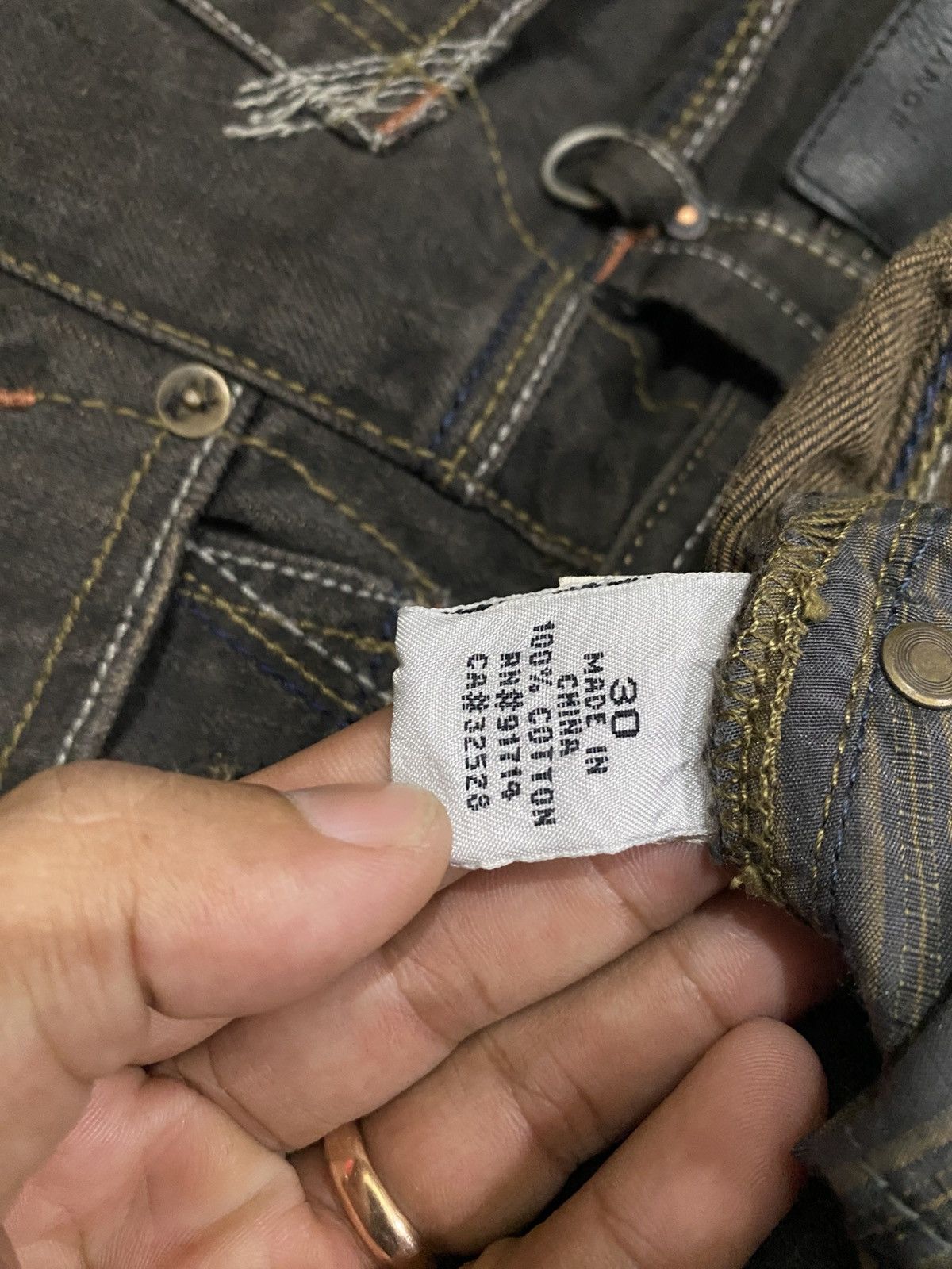 Armani Exchange 2000's Armani Exchange Jeans Size US 31 - 9 Thumbnail
