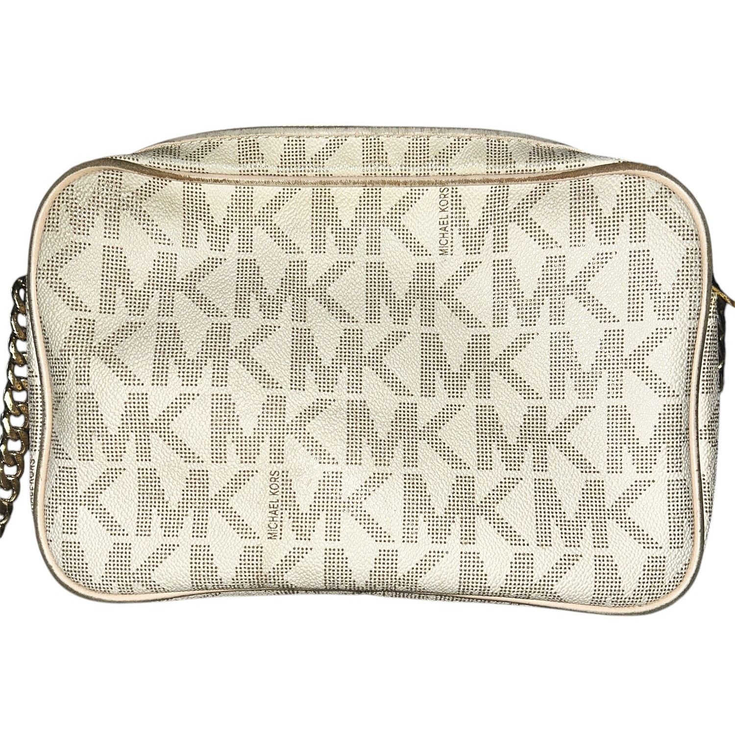 Michael Kors Michael Kors Jet Set Leather Crossbody Bag Authenticated Size ONE SIZE - 3 Thumbnail