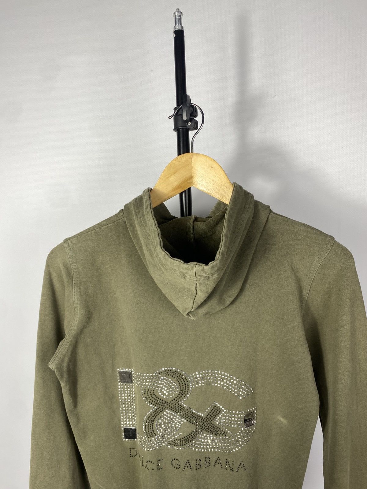 Dolce & Gabbana × Vintage Dolce & Gabbana Vintage Y2k Zip Hoodie Luxury Size M / US 6-8 / IT 42-44 - 8 Thumbnail