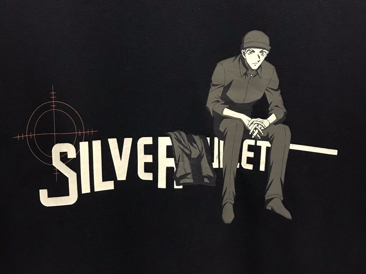 Anime × Japanese Brand × Uniqlo Vintage Uniqlo Detective Conan Silver Bullet Shirt Size US L / EU 52-54 / 3 - 3 Thumbnail