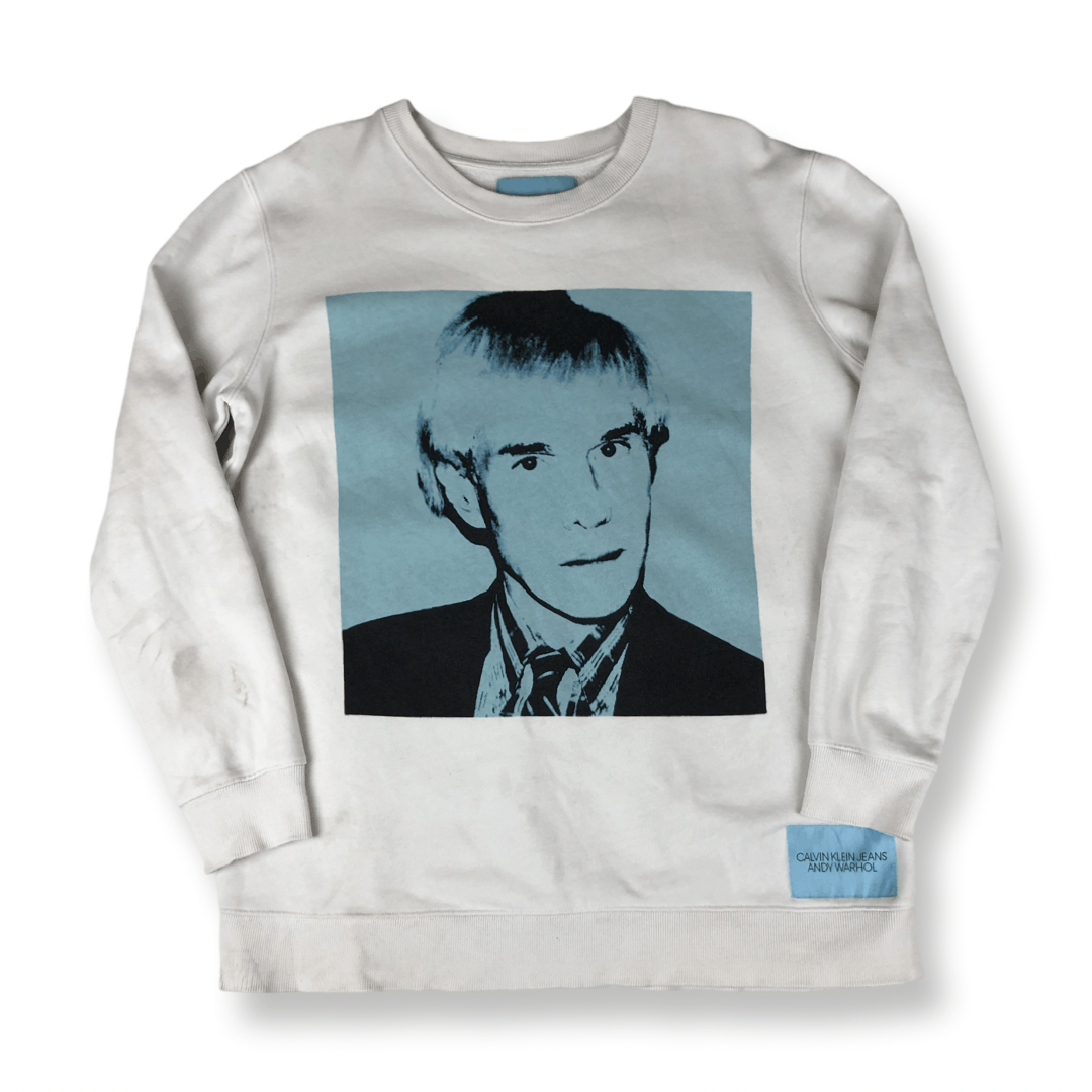 Calvin Klein Raf Simons Era Calvin Klein x Andy Warhol Sweatshirt Size US L / EU 52-54 / 3 - 3 Thumbnail