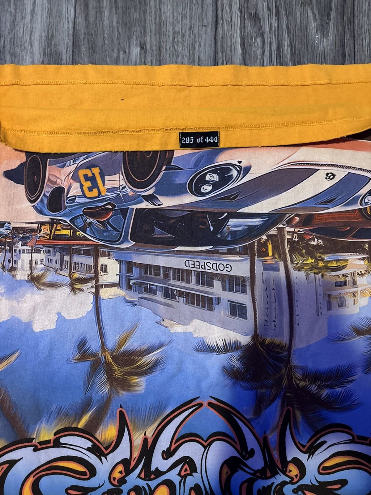 Godspeed RARE CAR MEET MIAMI (YELLOW WASH) T SHIRT Size US S / EU 44-46 / 1 - 7 Thumbnail