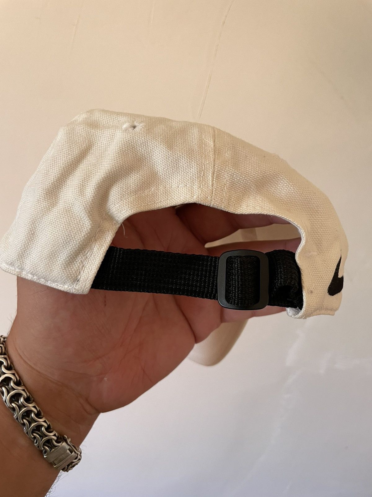 Nike × Vintage Nike vintage Cap big side double logo Size ONE SIZE - 5 Thumbnail