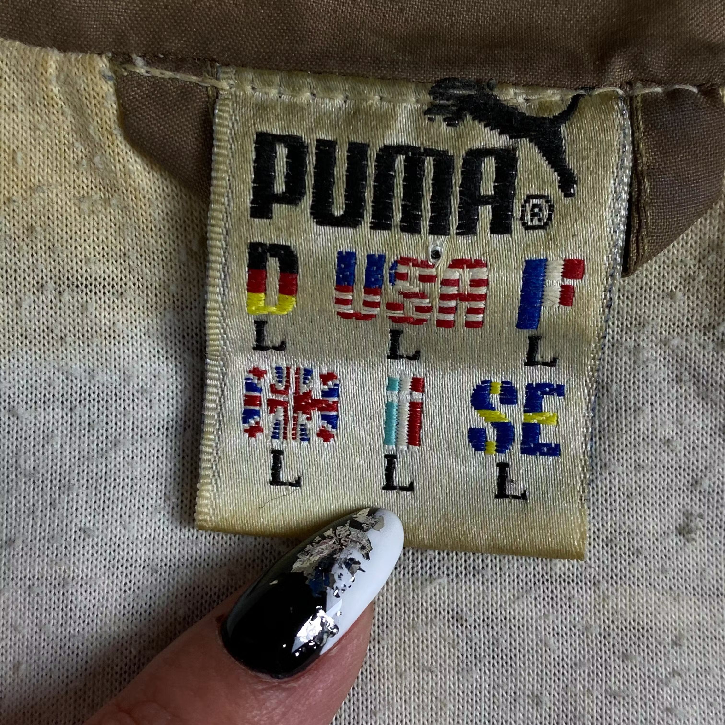 Puma × Vintage Men’s Bomber Jacket Puma Vintage Size L Size US L / EU 52-54 / 3 - 4 Thumbnail