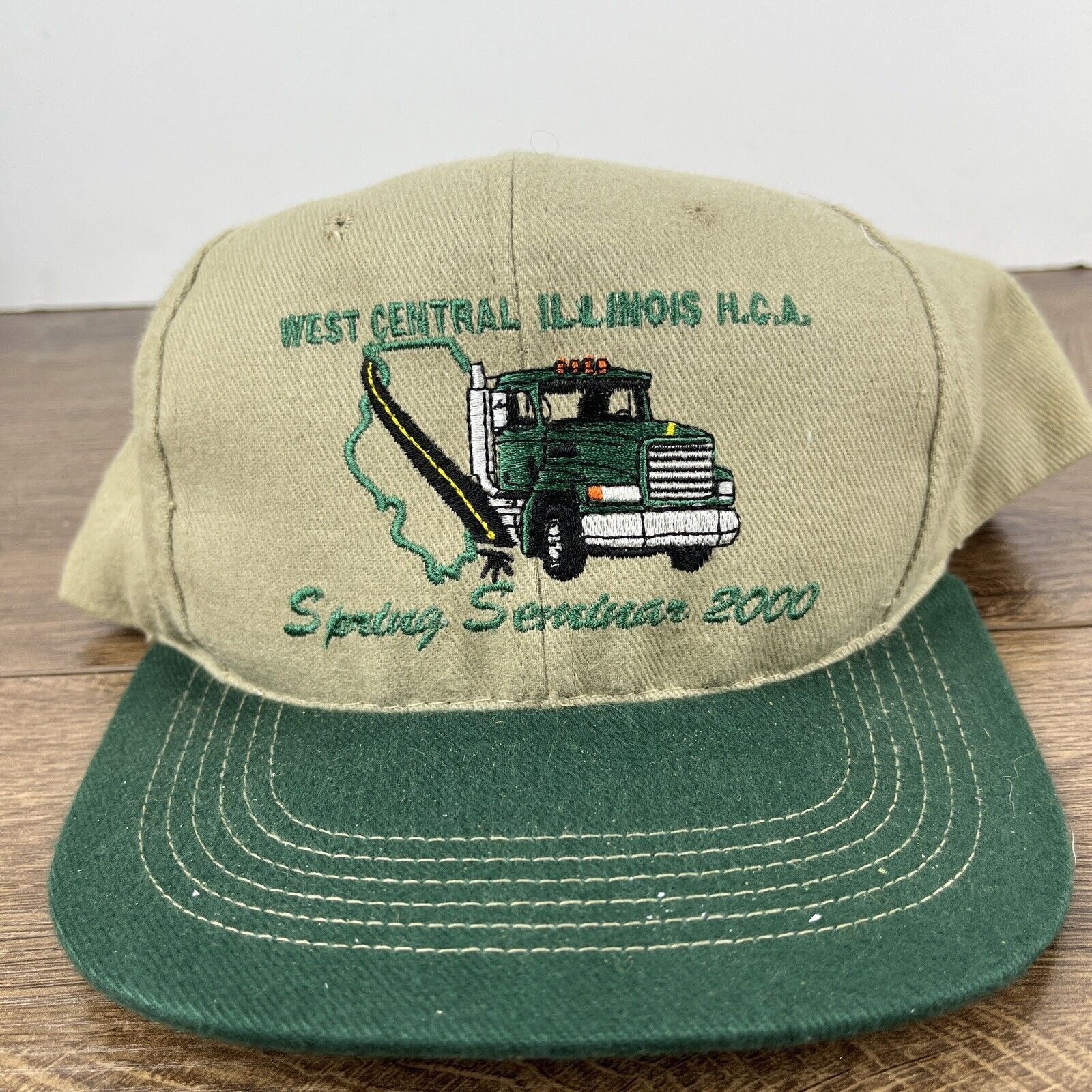 Other West Central Illinois Hat Brown Hat Adjustable Snapback Adul Size ONE SIZE - 3 Thumbnail