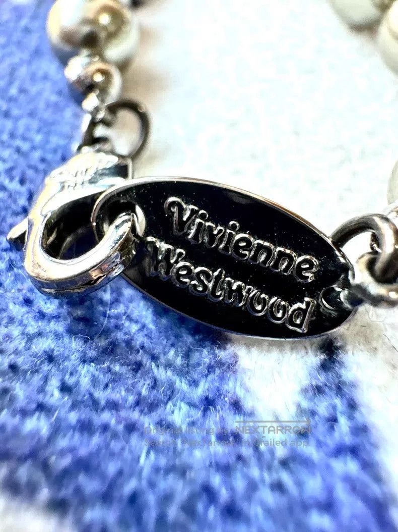 Vivienne Westwood Vivienne Westwood Gray pearl necklace Size ONE SIZE - 6 Thumbnail