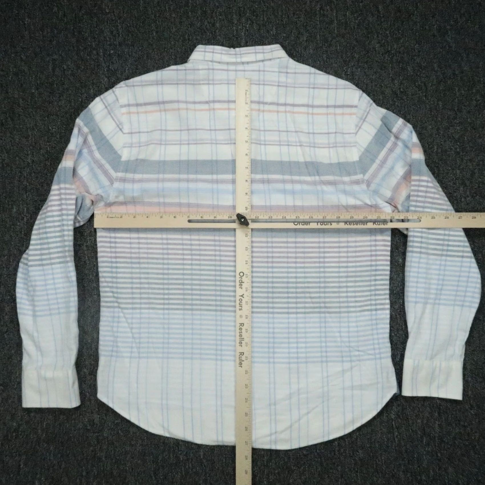 Tommy Bahama VINTAGE Tommy Bahama Shirt Mens M White Blue Striped Long Sleeve Coastline Cord Size US M / EU 48-50 / 2 - 6 Thumbnail